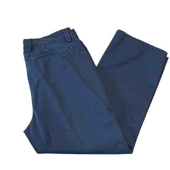 Cutter & Buck Men’s Straight Khaki Chino. Blue Size 34 x 26 #1074 - Picture 3 of 5